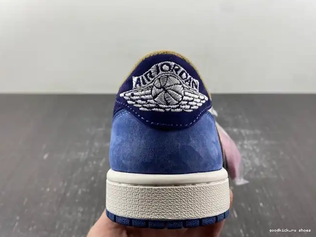 SCOTT TRAVIS AIR X JORDAN 1 CUSTOM DM7866-808 0506